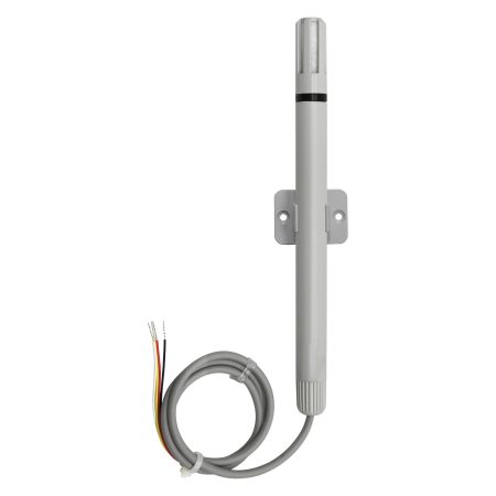 Temperature and Humidity Sensor 4-20 mA Temp Humidity Transmitter, Industrial Temperature Sensor 4-20ma Analog Humidity Transmitter Wall Mounted -40℃ to 60℃ for Greenhouse HVAC Lab PLC and DCS