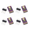 4Pcs TEMT6000 Light Sensor Module Analog Light Intensity Module Visible Light Sensor for Arduino