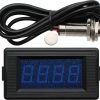DC 12V 24V 4 Digital Blue LED Counter Meter Up Down+Hall Proximity Switch Sensor